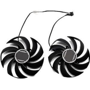 95MM PLD10010S12HH RTX4070 GPU-ventilator voor MSI-games voor GeForce RTX 4070 4070Ti voor Ventus 2X grafische kaartkoelventilator(2-Fan)