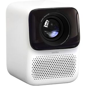 Wanbo - T2 Max Projector - Wit - 1080p FHD Resolutie - Bluetooth - WiFi 2.4 GHz