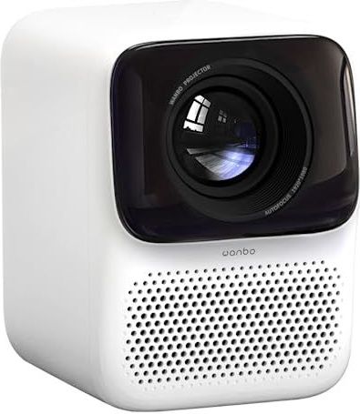 Wanbo - T2 Max Projector - Wit - 1080p FHD Resolutie - Bluetooth - WiFi 2.4 GHz