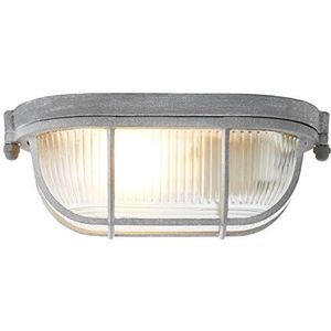 BRILLIANT lamp Bobbi wand- en plafondlamp 21cm grijs beton | 1x A60, E27, 40W, geschikt voor normale lampen (niet inbegrepen) | Schaal A ++ tot E | Geschikt voor LED-lampen