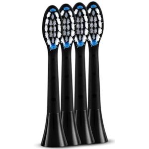 Silk'n SonicYou navulborstels, gezinsverpakking, 4 stuks, zwart, medium