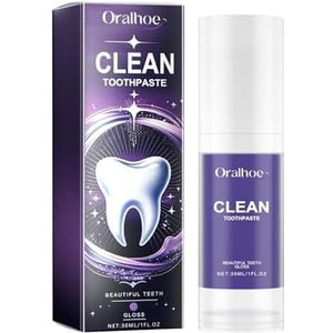 Premium Tandenbleektandpasta - Glazuurveilige Formule Om Hardnekkige Vlekken Te Verwijderen, De Adem Te Verfrissen En De Tanden Te Beschermen(2PCS)