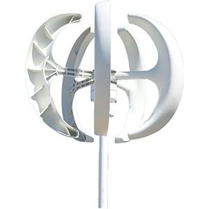 Windturbinegenerator, 4000W 5 Blades Verticale Axi Windturbines Generator Lantaarn 12V 24V Motor Kit Elektromagnetische for Thuis Streetlight gebruik voor thuis, boerderij, campers, boten(24V)