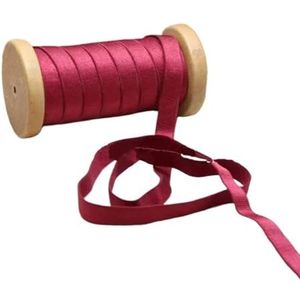 Elastische band 5/10M 12 mm elastische banden voor ondergoed beha schouderriem lente haar rubberen band broek riem stretch nylon singels naaien accessoire elastiek voor naaien (kleur: wijnrood, maat: