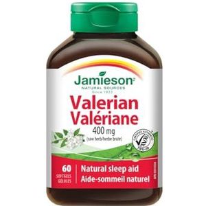 Jamieson Valerian Root 400mg 60 Softgels