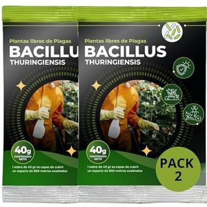 Trabe Bacillus Thuringiensis Milieuvriendelijke bescherming tegen rupsen, beschermt alle soorten planten en planten tegen ongedierte, respecteert dieren, milieu en mensen