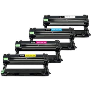 LeciRoba DR-241CL voor Brother DR241CL DR-241 drum, voor Brother DCP-9015CDW 9020CDW HL-3140CW 3142CW 3150CDN 3170CDW MFC-9130CDN 9330CDW 9340CDW Printer (4-Pack)