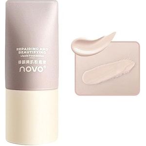 Liquimat teint met volledige dekking, 30 g vochtinbrengende teint, vochtinbrengende teint, vloeibare teint met volledige dekking, controle Youding