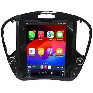 Android 14 2 Din Autoradio 9in Auto Stereo voor Nissan Juke 2011-2019 met Draadloze Carplay Android Auto Bluetooth GPS Navigatie FM Radio WIFI Stuurwielbediening(H-2(2G+32G))