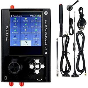 Nieuwe PortaPack H2 en One SDR Software Defined Radio 1MHz-6GHz Geassembleerd met Antennes Ingebouwde Oplaadbare Batterij