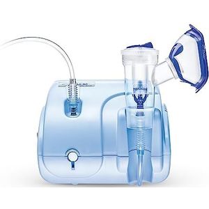 Flaem, Neb-Aid, compacte aerosol voor lage luchtwegen, aerosol-machine voor volwassenen en kinderen, gecertificeerd met soft-touch-maskers en luchtfilter, gemaakt in Italië