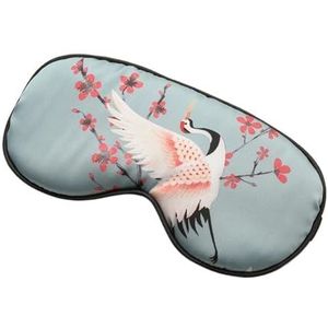 Slaapmasker - Lichtblauw - Zijde - Ademend - Voor Diepe Slaap