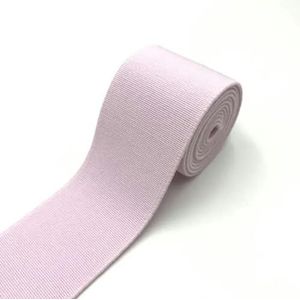 1 meter 40 mm elastische banden voor broeken taille rubberen band stretch singels tapes riem DIY ondergoed kleding naaien accessoires-lichtroze-40mm