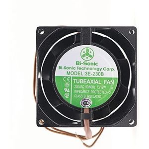 3E-230B 8038 230VAC full metal 80mm High temperature resistant case fan