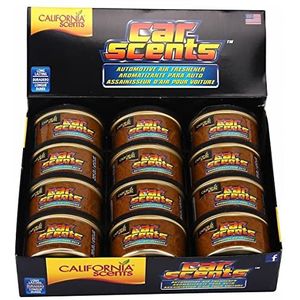 Originele California Car Scents - set van 12 blikjes ""Capistrano Coconut"" met deksel