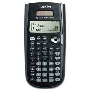 Texas Instruments TI-36X Pro Wetenschappelijke rekenmachine, zwart