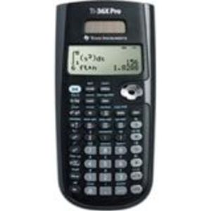 Texas Instruments TI-36X Pro Wetenschappelijke rekenmachine, zwart