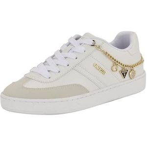 Guess Dames Naoko Basketbal, wit 140, 42 EU, Wit 140, 42 EU