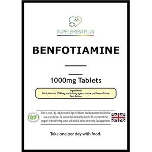 Benfotiamine 1000 mg (240 tabletten)- Supplementplus