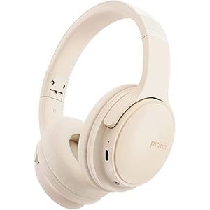 SLuB Draadloze hoofdtelefoon over het oor, opvouwbare Bluetooth-headset, HD-stereogeluid, ingebouwde HD-microfoon, 30 uur speeltijd, geschikt voor mobiele telefoons, computers, tv's, games,