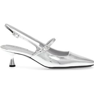 Anne Klein Dames Tyra Pump, Zilver, 7 UK, Zilver, 40 EU