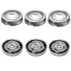 3 x reservekoppen voor scheerapparaten Philips HQ4, HQ58, HQ56 en HQ80.