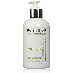 RemySoft Moisturelab Recovery Cream – veilig voor haarextensies, weaves en pruiken – Salon Formula Conditioner 8oz – Gentle sulfaatvrije Lather