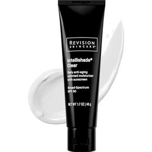 Revision Intellishade Clear Anti-Aging Moisturizer SPF50 voor Unisex 1.7 oz Crème