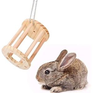 Klein huisdier gras hooirek, hamster chinchilla cavia's konijn voerbak gras mand kooi speeltuin kauwspeelgoed(Hangen)