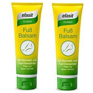 efasit Classic Voetbalsem, voor dagelijks gebruik, verpakking van 2 stuks (2 x 75 ml)