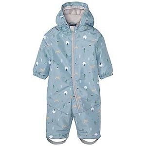 Lupilu Sneeuwoverall voor baby's, winterpak, sneeuwpak, jumpsuit, warm gevoerd, waterdicht, lichtblauw, 80