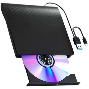 Externe Blu-ray-drive USB 3.0 Draagbare Cd/dvd-speler For Laptop-pc Ondersteunt 50G Dvd-lezer CD-brander Heldere Beeldkwaliteit Stabiele Audio