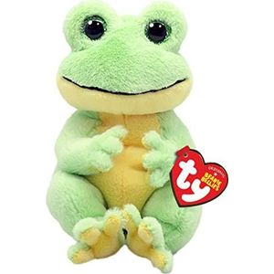 Ty Beanie Bellies Knuffel Snapper de Kikker, 15 cm, TY41052, TY41052, Groen, Geel, Small