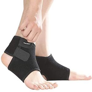 EULANT Enkelbrace voor kinderen, ademende voetbrace (1 paar), enkelbrace voor jongens en meisjes, enkelbrace voor hardlopen Dansen Vechtsporten Rolskiën Basketbal Voetbal
