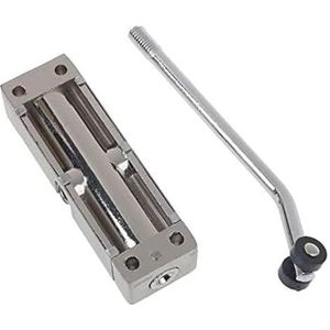 Automatische deursluiter, automatisch gemonteerde veer, roestvrij staal, zelfsluitende deur met instelbaar oppervlak, 1 stuk