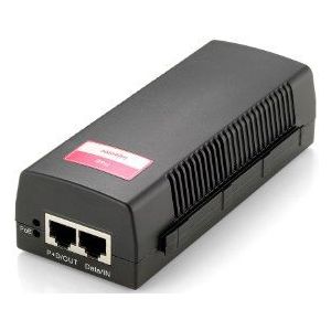 LevelOne POI-2002 PoE Injector Adapter/PoE Injector Adapter (10/100 BaseT(X), 52V, 51,3 x 87,9 x 166 mm, 350g, RoHS, CE/FCC, 0-45°C)