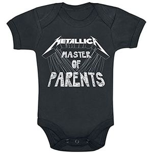 Metallica Kids - Master Of Parents Body zwart 50/56 100% katoen (organisch katoen) Band merch, Bands