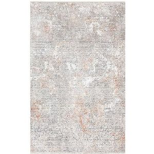Safavieh Hedendaags tapijt voor woonkamer, eetkamer, slaapkamer - Dream Collection, korte pool, grijs en multi, 183 x 274 cm