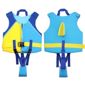 GugriSea Children Learn To Swim In Floating Suits, Children's Swimming Training, Children's Floating Rings, Safety Sleeves (Blauw : Blauw, Maat : M)