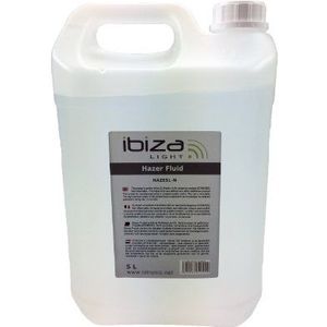 Ibiza HAZE5L vloeistof voor rookmachines, zwart