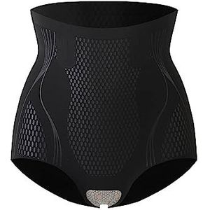 BebeXi Dubbele Kant Spandex Buik Intrekbare Broek Body Shaping Hoge Taille Traceless Leggings Styling Corset Taille Lifting Billen Slanke Been Shaping Afslanken Bodysuit Gordel Body Suit, Zwart-E, M