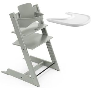Stokke - Tripp Trapp Kinderstoel - Glacier Green - Inclusief Dienblad - Verstelbaar