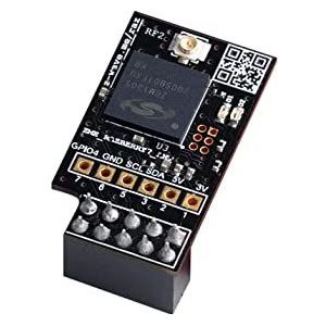 Z-Wave.Me RaZberry 7 Pro Z-Wave Plug-On Module voor Raspberry Pi (US Frequency), ideaal voor DIY Smart Home. Compatibel met Z-Way en Home Assistant Zwart