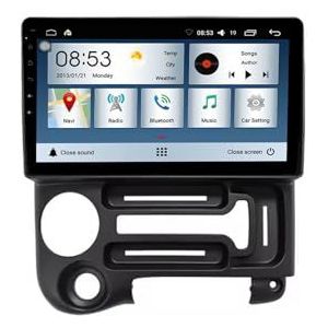 Android 14 Autoradio 9 inch touchscreen voor Hyundai Atos 2003-2013 Autoradio Navigatie met Carplay met GPS navigatie Bluetooth FM USB Steering Wheel Control(X7 6G+128G)