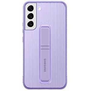 Samsung Officiële S22+ Beschermende Staande Cover Lavender/Geel