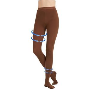 AMZAM® Medische compressiepanty voor dames en heren, gesloten teen, 20-30 mmHg, gegradueerde compressiekousen taille hoge ondersteuning legging, ondersteuningsslang voor spataderen, oedeem