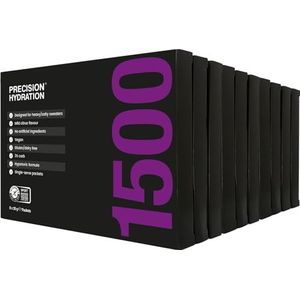 Precision Hydration Electrolyte Drink - All Natural Multi Strength Electrolyte Powders (Pack of 80, 1500mg/L - Paars)