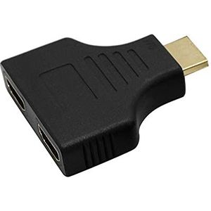 #N/D Kleurrijke 1080P HDMI-compatibele poorten Mannelijk naar 2 Vrouwelijk 1 In 2 Out Splitter Adapter Duurzame Converter Voor TV