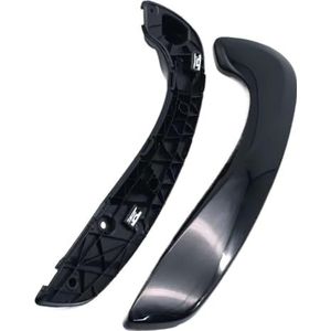 auto interieur rechtsvoor deurgreep Voor Megane 3 Voor MK3 2008-2016 Interieur Auto Links Rechts Binnenur Trekhenl Grijpset 809540001R 809600007R(Piano Black-l)