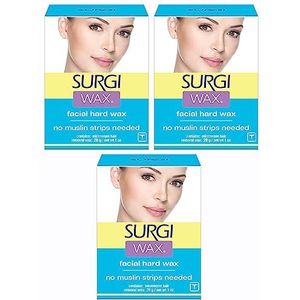 Surgi-ontharingswax voor het gezicht, 3 stuks